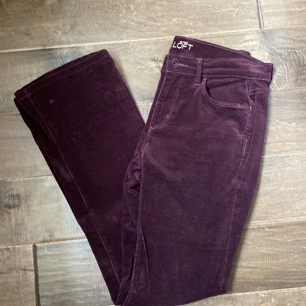 Loft ladies modern sexy boot brushed cords